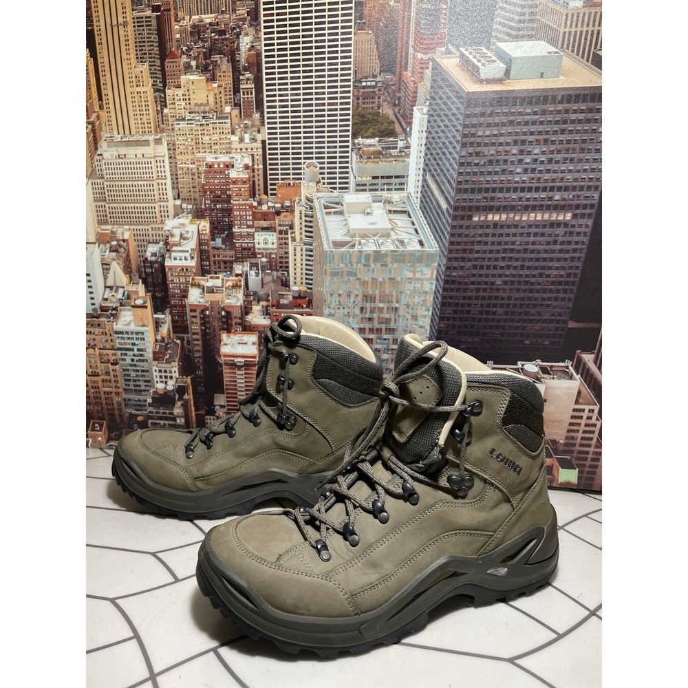 Lowa Renegade LL MID GTX Mid Gore-Tex Boots Size USL10.5 ， Brown Nice Condition